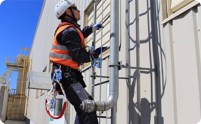 Анкерная линия для подъема и спуска