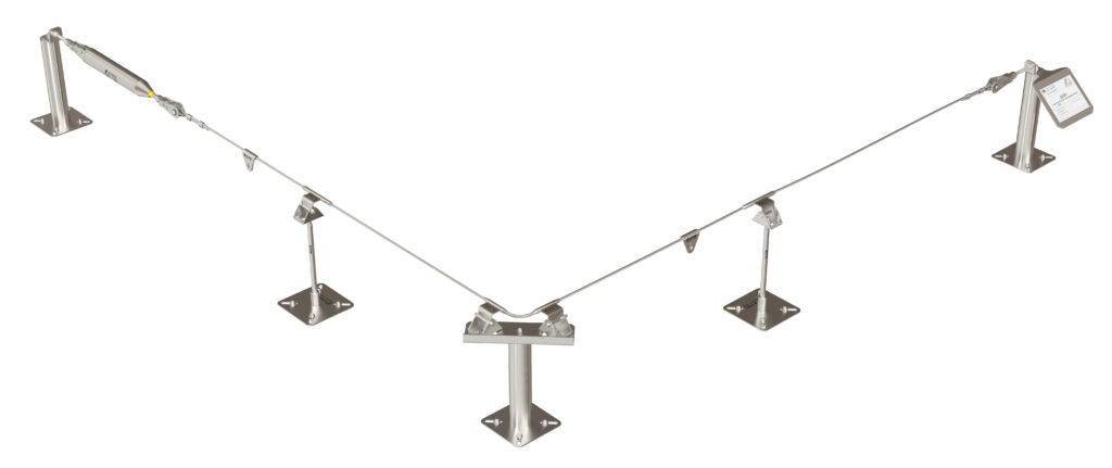 Горизонтальная анкерная линия ДОН